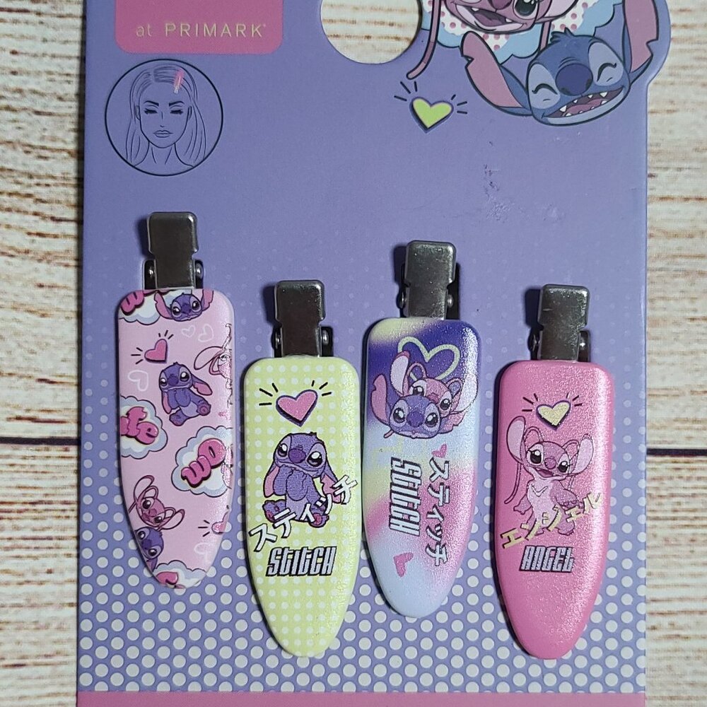 Primark Stitch No Mark Hair Clip - 4-Pieces - NWT